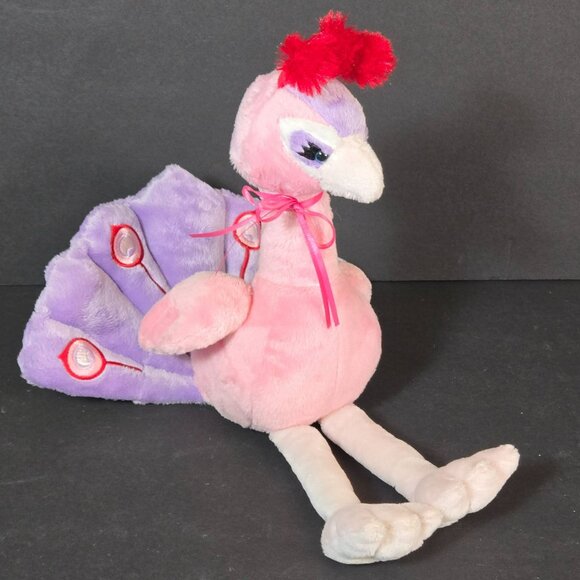 Webkinz Ganz Pinktastic Peacock HM357 Plush Toy Stuffed Animal NO CODE - Picture 1 of 11